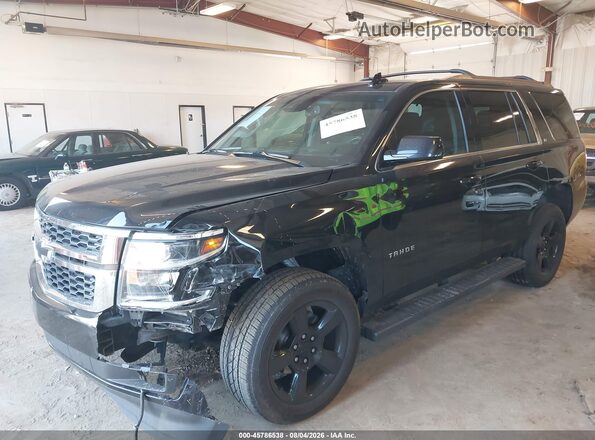 1GNSKBKC8JR298033 2018 CHEVROLET TAHOE Black Przód lewy