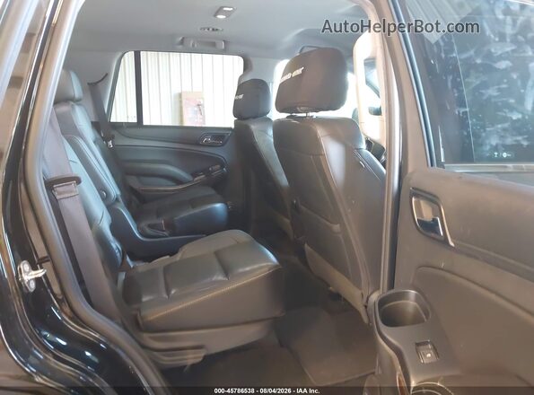 1GNSKBKC8JR298033 2018 CHEVROLET TAHOE Black Widok naklejki z numerem VIN