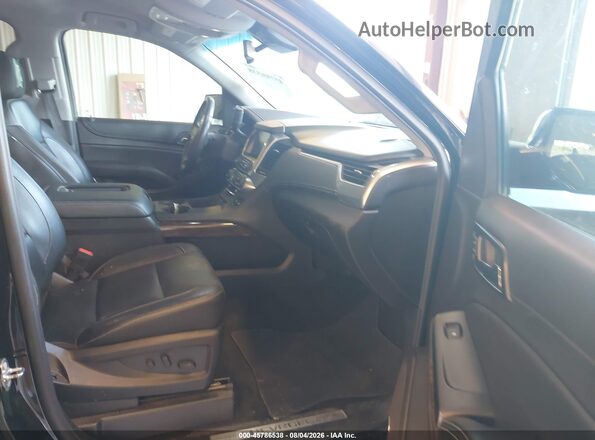 1GNSKBKC8JR298033 2018 CHEVROLET TAHOE Black Widok wnętrza z przodu