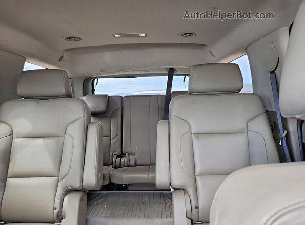 1GNSKBKC8KR180422 2019 CHEVROLET TAHOE Белый Вид задних сидений