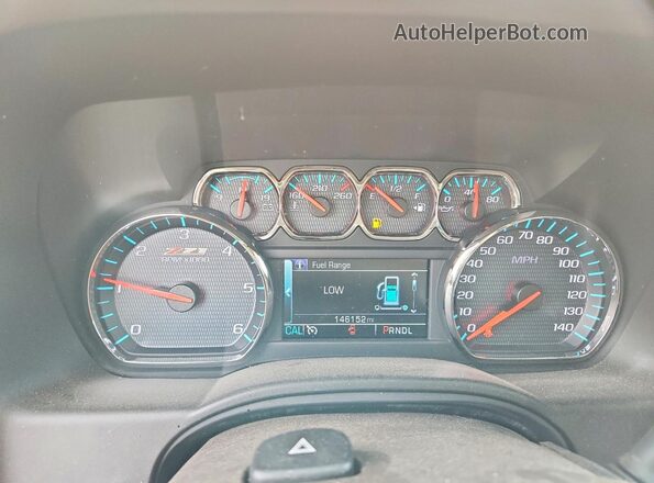 1GNSKBKC8KR180422 2019 CHEVROLET TAHOE Белый Вид щитка приборов