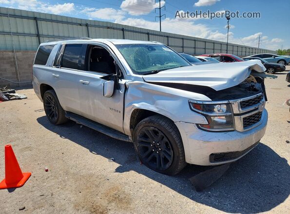 1GNSKBKC9HR257663 2017 CHEVROLET TAHOE Silver Передня права чверть