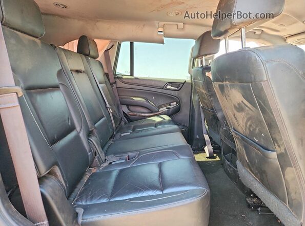 1GNSKBKC9HR257663 2017 CHEVROLET TAHOE Silver Вид задніх сидінь