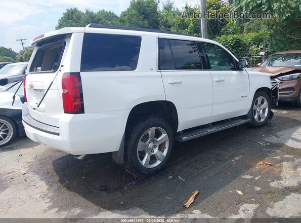1GNSKBKC9HR331907 2017 CHEVROLET TAHOE Белый Задняя правая четверть