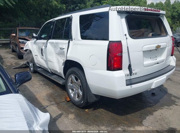 1GNSKBKC9HR331907 2017 CHEVROLET TAHOE Белый Задняя левая четверть