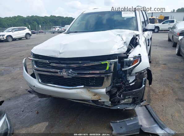 1GNSKBKC9HR331907 2017 CHEVROLET TAHOE Белый Вид спереди