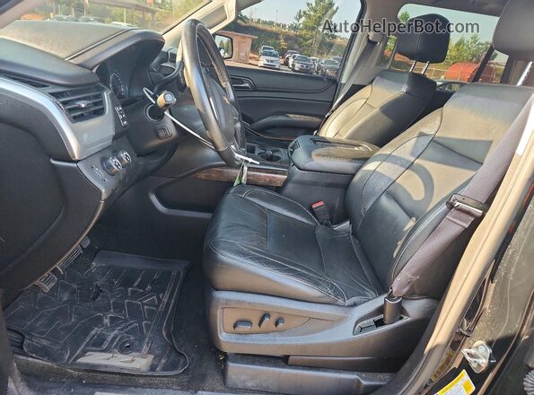1GNSKBKC9HR388253 2017 CHEVROLET TAHOE Black Front interior view