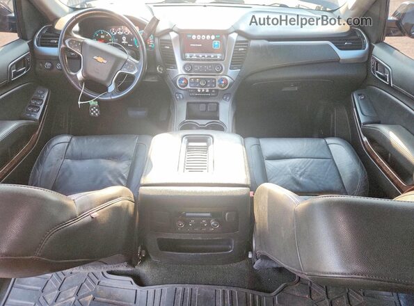 1GNSKBKC9HR388253 2017 CHEVROLET TAHOE Black Dashboard view