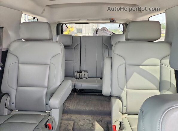 1GNSKBKC9KR308019 2019 CHEVROLET TAHOE White Widok tylnych siedzeń
