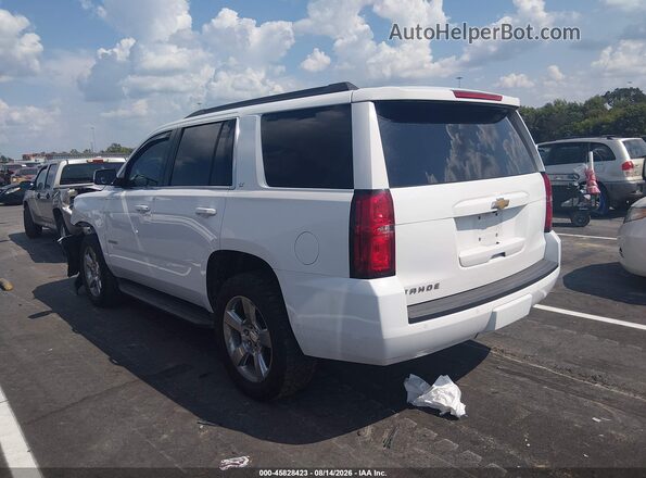 1GNSKBKCXGR427852 2016 CHEVROLET TAHOE White უკანა მარცხენა