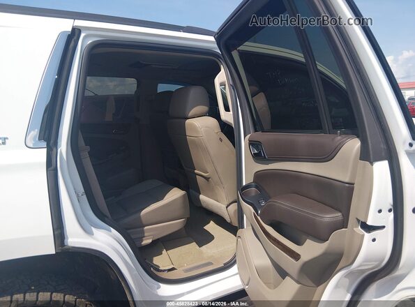 1GNSKBKCXGR427852 2016 CHEVROLET TAHOE White VIN კოდის სტიკერის ხედი
