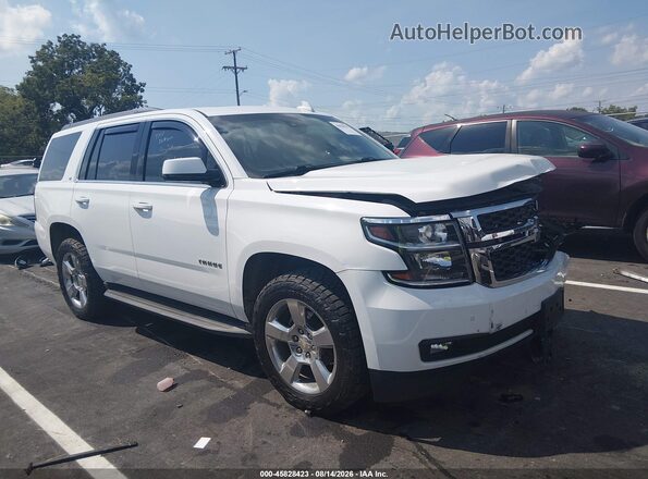 1GNSKBKCXGR427852 2016 CHEVROLET TAHOE White უკანა სალონის ხედი