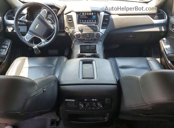 1GNSKBKCXLR275694 2020 CHEVROLET TAHOE Серебряный Вид панели приборов