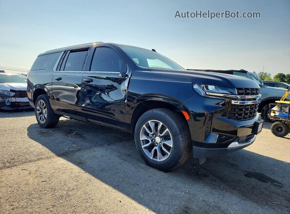 1GNSKBKD2MR280334 2021 CHEVROLET SUBURBAN Black Передня права чверть