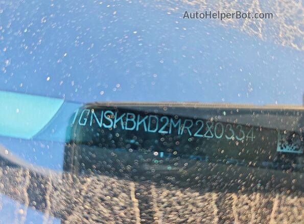 1GNSKBKD2MR280334 2021 CHEVROLET SUBURBAN Black Панорамний вид салону 360°