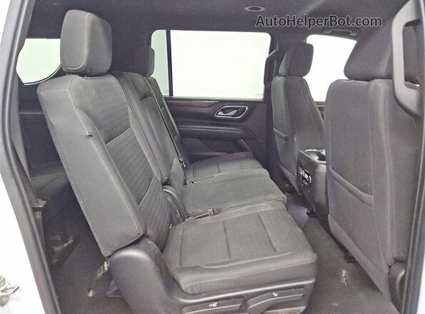 1GNSKBKD8MR352010 2021 CHEVROLET SUBURBAN White Rear interior view
