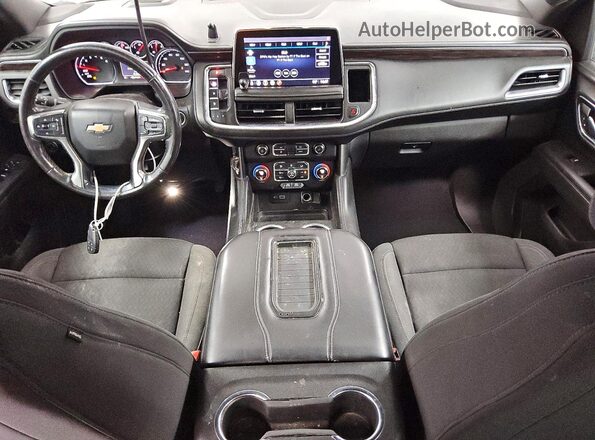 1GNSKBKD8MR352010 2021 CHEVROLET SUBURBAN White Dashboard view