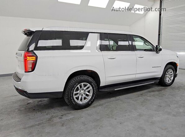 1GNSKBKD8MR352010 2021 CHEVROLET SUBURBAN White Rear right