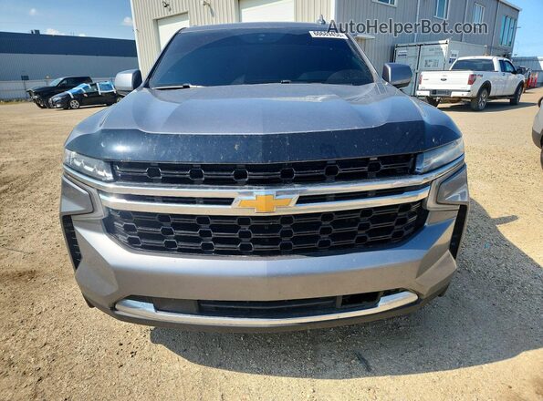 1GNSKBKDXMR404821 2021 CHEVROLET SUBURBAN Gray წინა ხედი