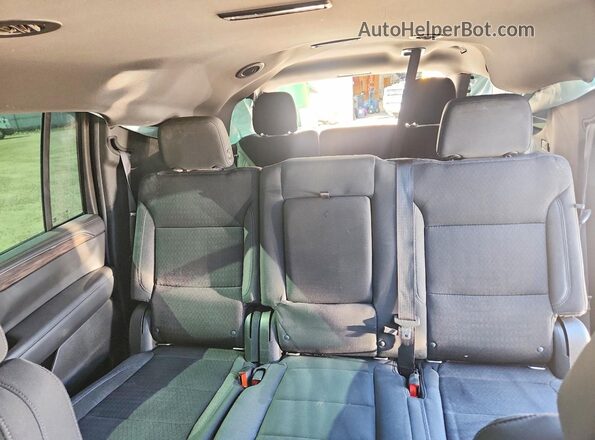 1GNSKBKDXMR404821 2021 CHEVROLET SUBURBAN Gray უკანა სავარძლების ხედი
