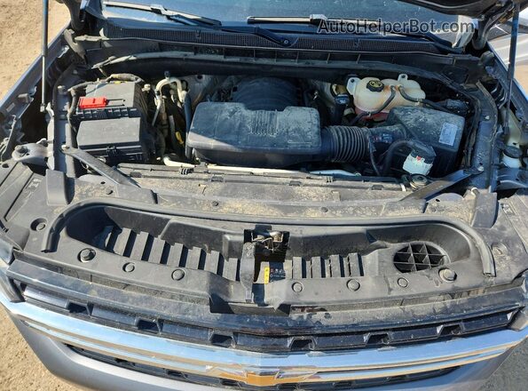 1GNSKBKDXMR404821 2021 CHEVROLET SUBURBAN Gray ძრავის განყოფილების ხედი