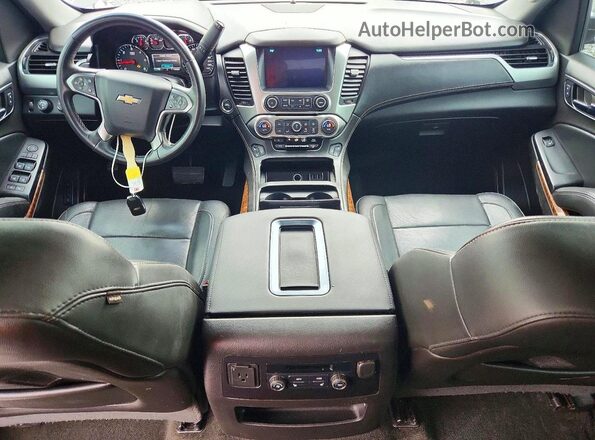 1GNSKCKC0GR315986 2016 CHEVROLET TAHOE Gray Widok deski rozdzielczej