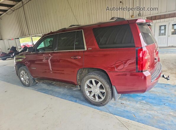 1GNSKCKC0GR317107 2016 CHEVROLET TAHOE Burgundy Tył lewy