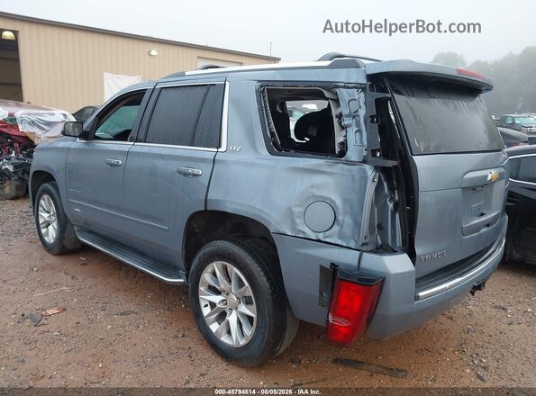 1GNSKCKC1GR135982 2016 CHEVROLET TAHOE Light Blue Задня ліва чверть