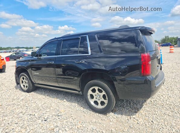 1GNSKCKC1JR103475 2018 CHEVROLET TAHOE Black Trasero izquierdo