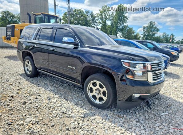 1GNSKCKC1JR103475 2018 CHEVROLET TAHOE Black Delantero derecho