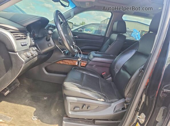 1GNSKCKC1JR103475 2018 CHEVROLET TAHOE Black Vista interior delantera
