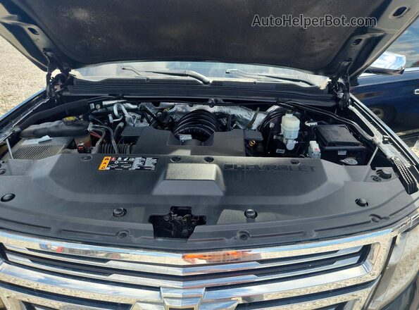 1GNSKCKC1JR103475 2018 CHEVROLET TAHOE Black Vista del compartimento del motor