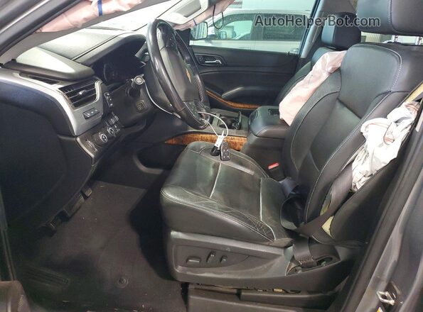 1GNSKCKC1LR191513 2020 CHEVROLET TAHOE Gray Front interior view