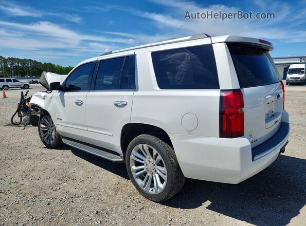 1GNSKCKC3JR185337 2018 CHEVROLET TAHOE White Tył lewy