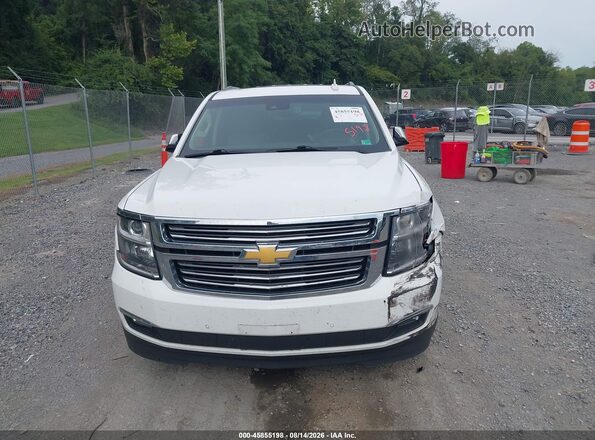1GNSKCKC4HR316432 2017 CHEVROLET TAHOE White უკანა სალონის ხედი