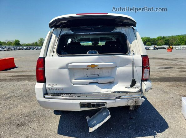 1GNSKCKC4KR280653 2019 CHEVROLET TAHOE White Հետևի տեսք