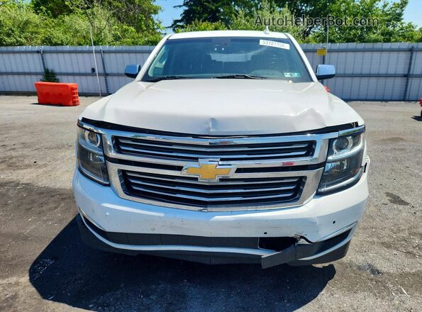 1GNSKCKC4KR280653 2019 CHEVROLET TAHOE White Դիմացի տեսք