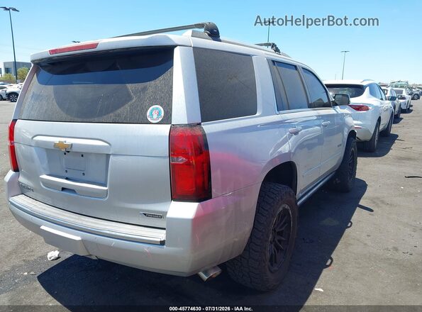 1GNSKCKC5HR243748 2017 CHEVROLET TAHOE Silver უკანა მარჯვენა