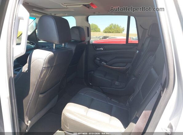 1GNSKCKC5HR243748 2017 CHEVROLET TAHOE Silver VIN კოდის სტიკერის ხედი