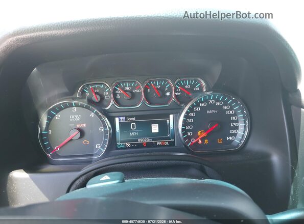 1GNSKCKC5HR243748 2017 CHEVROLET TAHOE Silver უკანა სავარძლების ხედი