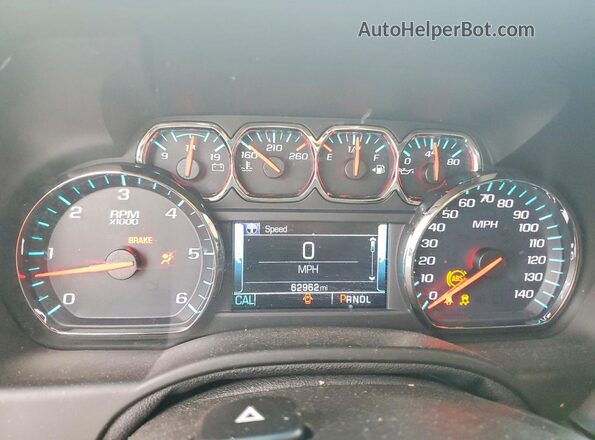 1GNSKCKC5KR126940 2019 CHEVROLET TAHOE Белый Вид щитка приборов