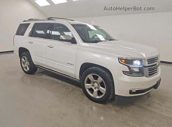 1GNSKCKC6HR320997 2017 CHEVROLET TAHOE White Передня права чверть