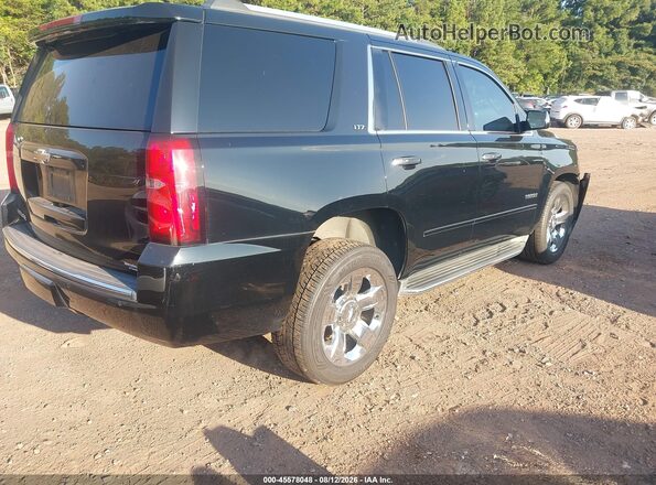 1GNSKCKC7GR102176 2016 CHEVROLET TAHOE Черный Задняя правая четверть