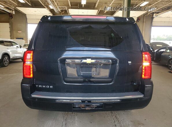 1GNSKCKC7GR181753 2016 CHEVROLET TAHOE Black Vista del compartimento del motor