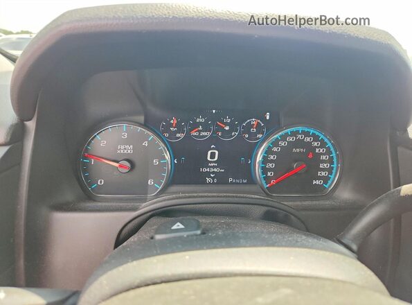 1GNSKCKC7GR184216 2016 CHEVROLET TAHOE Silver ხელსაწყოთა პანელის ხედი