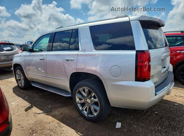 1GNSKCKC7GR184216 2016 CHEVROLET TAHOE Silver უკანა მარცხენა