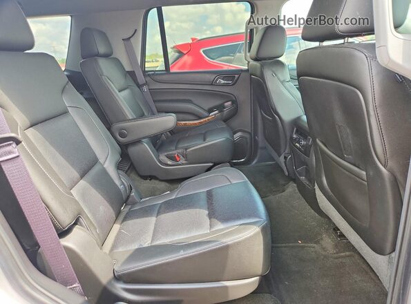 1GNSKCKC7GR184216 2016 CHEVROLET TAHOE Silver უკანა სავარძლების ხედი