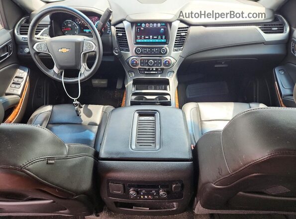 1GNSKCKC7GR184216 2016 CHEVROLET TAHOE Silver წინა პანელის ხედი