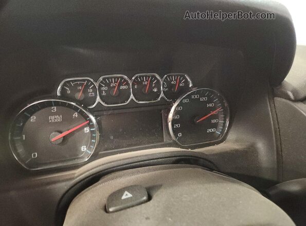 1GNSKCKC7GR246956 2016 CHEVROLET TAHOE Gray Вид щитка приладів