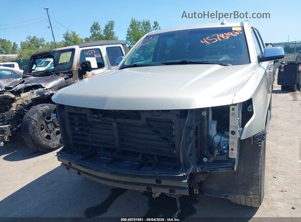 1GNSKCKC7HR398320 2017 CHEVROLET TAHOE Бежевый Вид задней части салона